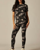 Camo T-Shirt & Legging Set