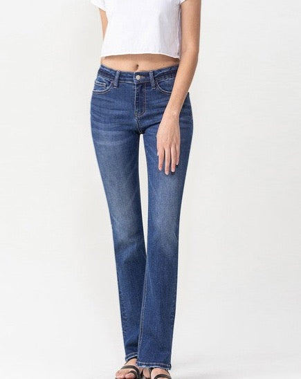 Mid Rise Bootcut Jean