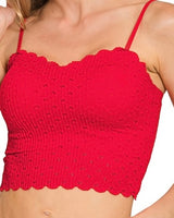 Seamless Lace Bralette - 5 Colors