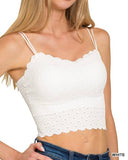 Seamless Lace Bralette - 5 Colors