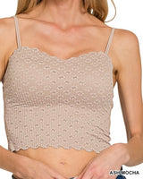 Seamless Lace Bralette - 5 Colors