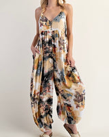 Tie Dye Jogger Jumpsuit
