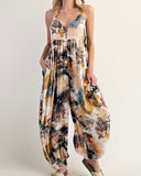 Tie Dye Jogger Jumpsuit