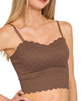 Seamless Lace Bralette - 5 Colors