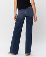 Judy Blue Button Fly Wide Leg Jean