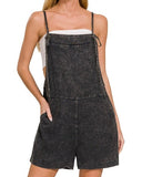 Washed Linen Romper - 2 Colors