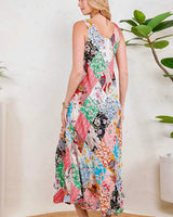 Patchwork Tank Dress