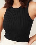 Ribbed Sweater Tank *4//COLORS*