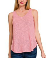 Lightweight V-Neck Sweater Tank