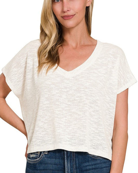 Slub Hacci Top