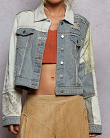 Denim & Lace Jacket - 2 Colors