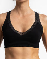 Y Back Lace Bralette - 2 Colors