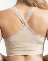 Y Back Lace Bralette - 2 Colors