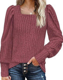 Ribbed Long Sleeve Sweater *2//COLORS*