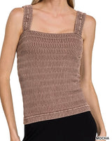 Washed Texture Tank 4 / Colors