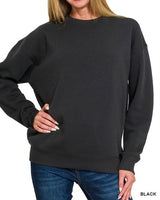 Long Fleece Sweatshirt - *5 Colors*