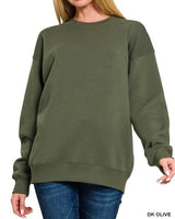 Long Fleece Sweatshirt - *5 Colors*