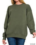 Long Fleece Sweatshirt - *5 Colors*
