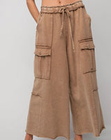 French Terry Wide Leg Pants - *3//COLORS*