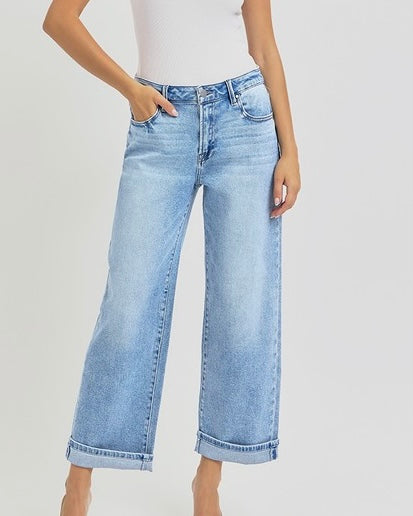 Cuffed Boyfriend Jean