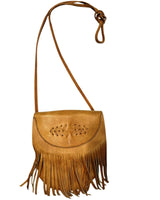 Fringe Leather Crossbody / Belt Bag - 2 COLORS