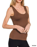 Seamless Tank w/ Pads - 3 Colors