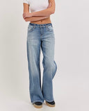 Low Rise Wide Leg Jeans