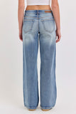 Low Rise Wide Leg Jeans