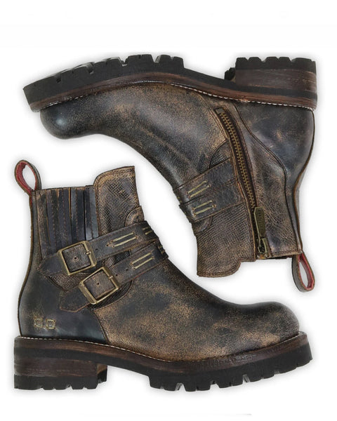 BED|STU Daring Boot  - Black Lux