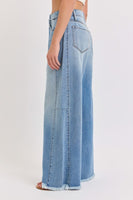 Mid Rise Wide Leg Jeans