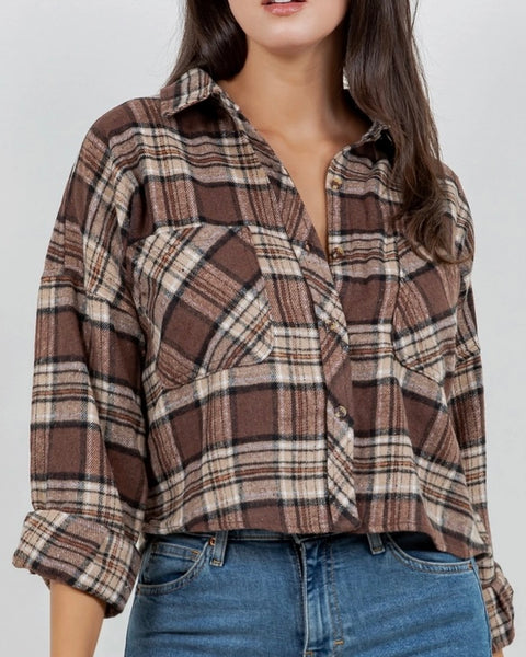 Boxy Flannel - *ONLINE EXCLUSIVE*