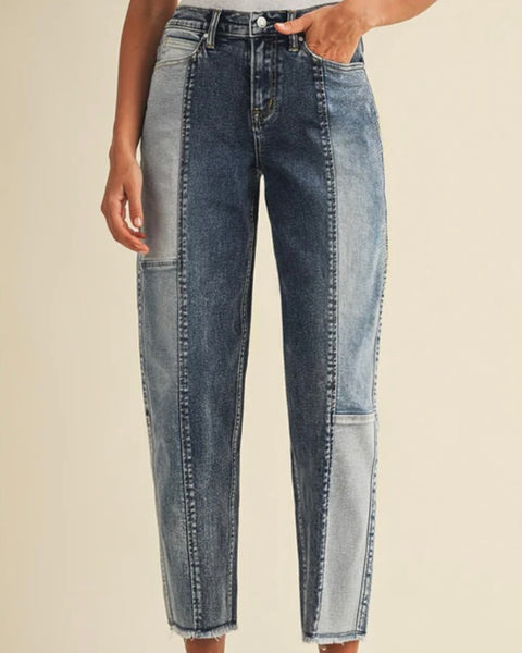 Patch Baby  Barrel Jean