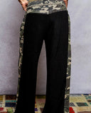 Waffle Camo Panel Pant