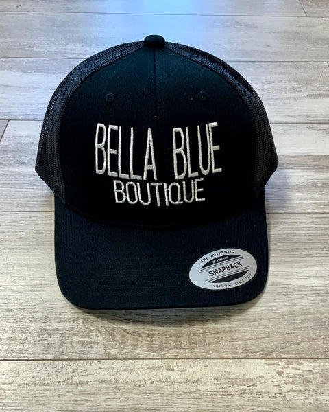 Bella Blue Boutique Trucker in Black