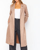 Long Suede Coat - 2//COLORS