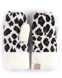 C.C. Kids Animal Print Mittens  *3//COLORS*