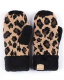 C.C. Kids Animal Print Mittens  *3//COLORS*