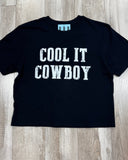 Boxy Cool It Cowboy T-Shirt - 2 Colors