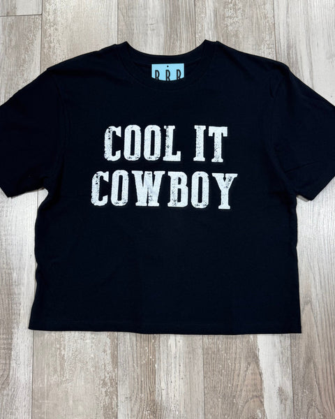 Boxy Cool It Cowboy T-Shirt - 2 Colors