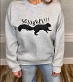 Squirrel Sweatshirt - Heather Grey