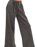 Washed Fleece Long SweatPant - *2//COLORS*