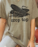 Crop Top T-Shirt - *2//COLORS*