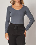 Fleece Lined Seamless Round Neck - *3//COLORS*