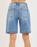 Seam Detail Jorts - Medium Wash