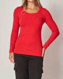 Fleece Lined Seamless Round Neck - *3//COLORS*