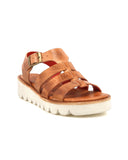 BED|STÜ Perfect Leather Sandal - in TAN