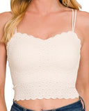 Seamless Lace Bralette - Multiple Colors