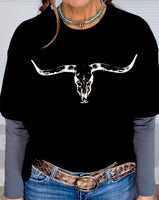 Longhorn T-Shirt - Black