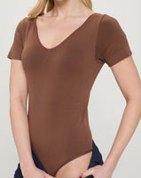 Short Sleeve Reversible Seamless Bodysuit **5//COLORS**