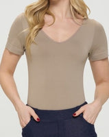 Short Sleeve Reversible Seamless Bodysuit **5//COLORS**